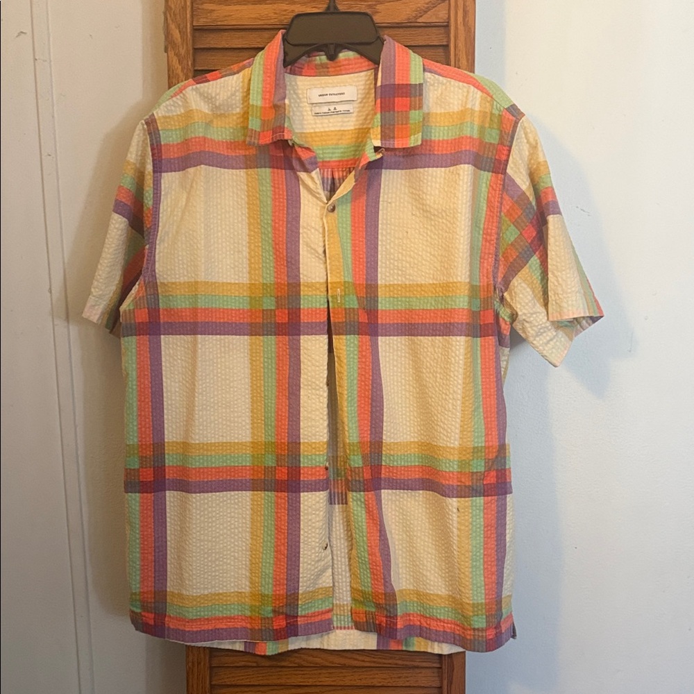 Urban Outfitters Multicolor Plaid Shirt
